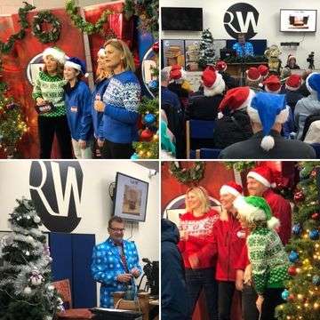 Bargain Hunt brought an early Christmas to The Lichfield Auction Centre on October 11.