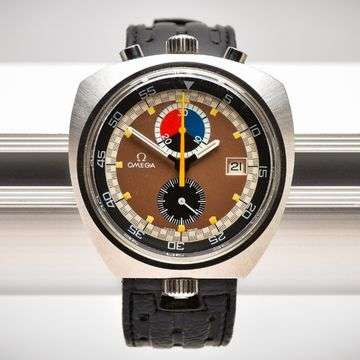 Omega Seamaster 'Bullhead' chronograph, Lot 27, Fine Art Sale Monday 28th November