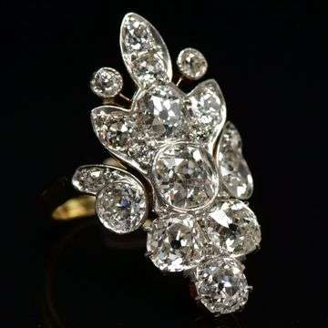 Early 20th Century diamond ring sold £4,200