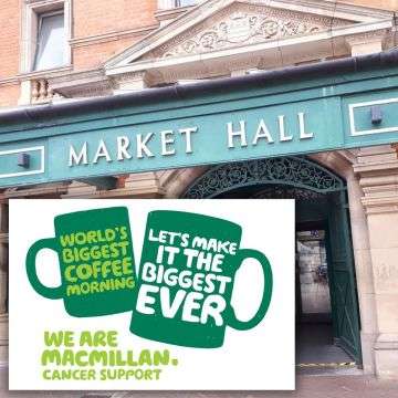Valuations offered at Burton Market Hall traders’ Macmillan Coffee Morning