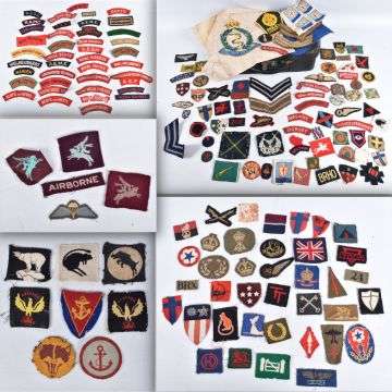 Six further lots of badges accumulated by Jess includeing these totalled £1,540 in a subsequent auction at Tamworth.
