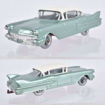 This boxed Moko Lesney Matchbox Cadillac Sixty Special made £400.