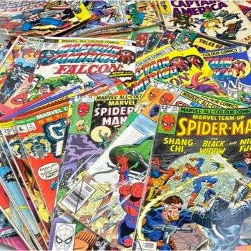 The comics came to light at a house clearance in Sutton Coldfield where they were found up in the loft.