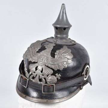 A WW1 Prussian helmet.